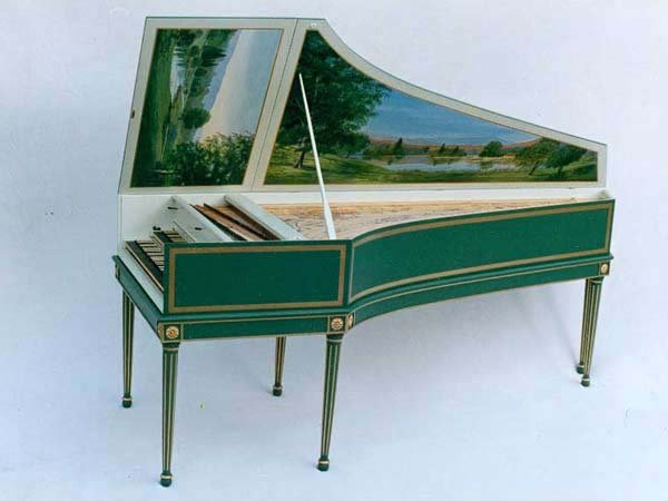 DOUBLE MANUAL HARPSICHORD AFTER GOERMANS 1764 / TASKIN 1784
