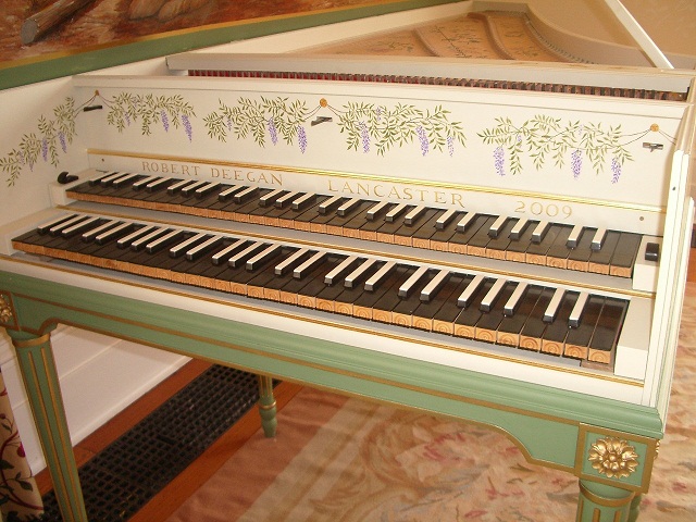 DOUBLE MANUAL HARPSICHORD AFTER GOERMANS 1764 / TASKIN 1784