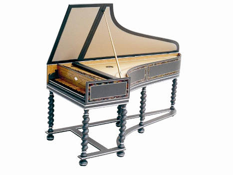 SINGLE MANUAL HARPSICHORD AFTER CHRISTIAN VATER
