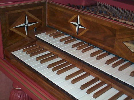 DOUBLE MANUAL HARPSICHORD AFTER CHRISTIAN ZELL